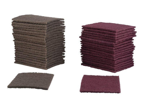02000DAGN - OEM 20EA MAROON/GREY GN-SCRUB PADS - JLG
