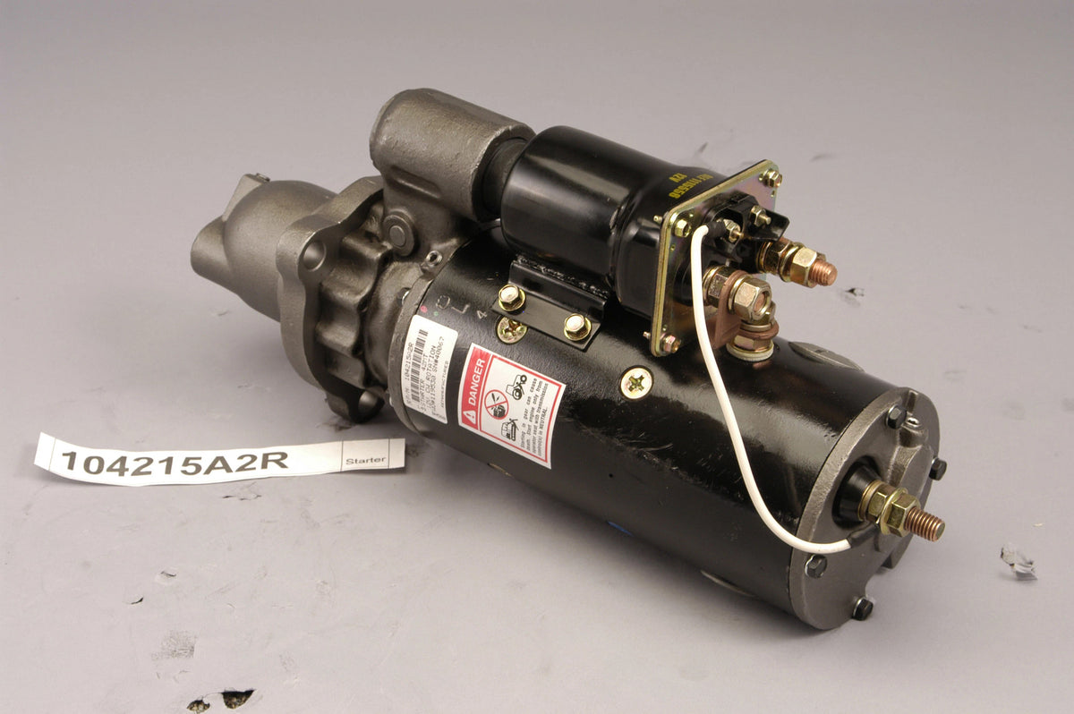 104215A2R - OEM REMANUFACTURED STARTER - CASE CONSTRUCTION