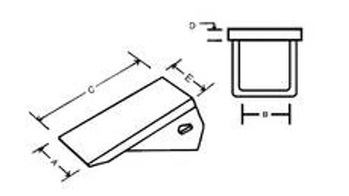 114549 - OEM BUCKET TOOTH POINT - CASE CONSTRUCTION