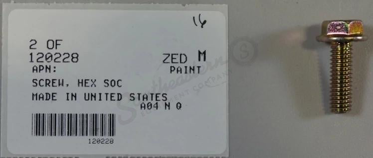 120228 - OEM METRIC HEX CAPSCREW M8 X 20MM 8.8 FULL THREAD - CASE CONSTRUCTION