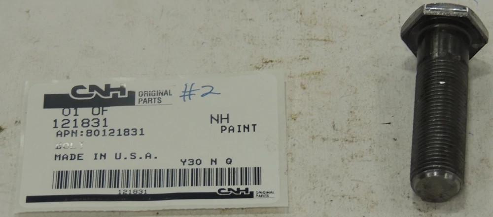 121831 - OEM HEX CAPSCREW GRADE 2 5/8IN-18 X 2 1/4IN - CASE CONSTRUCTION