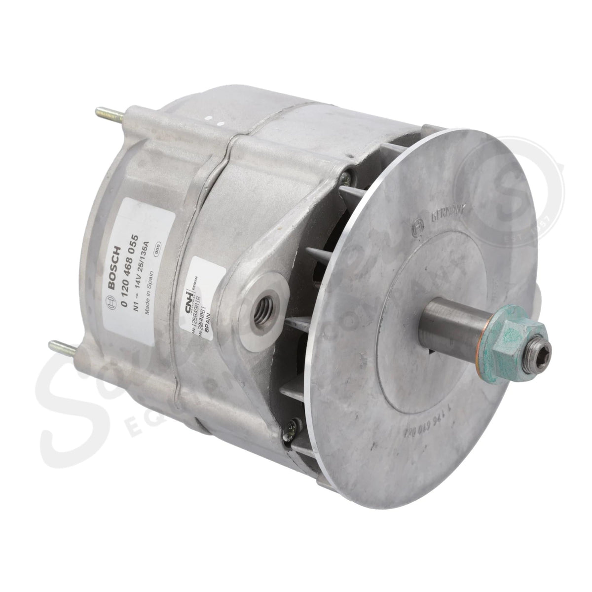 125849A1R - OEM REMANUFACTURED BOSCH 135A 12V ALTERNATOR - CASE CONSTRUCTION