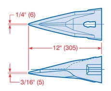 127221A1 - OEM TOOTH - CASE CONSTRUCTION