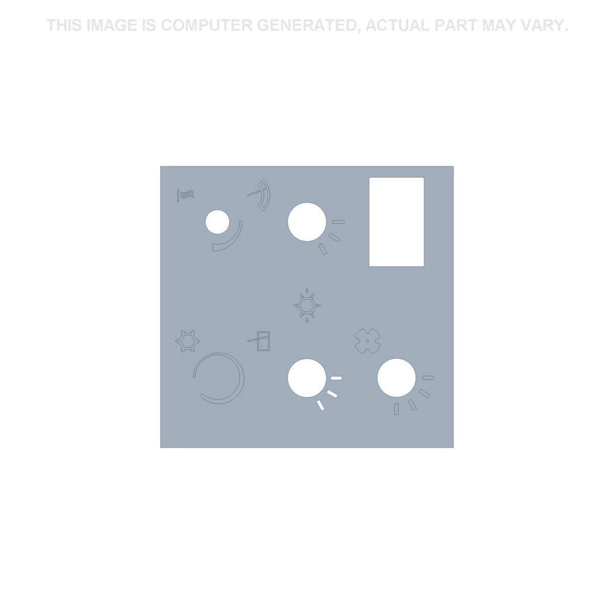 135183A1 - OEM DECAL - CASE CONSTRUCTION