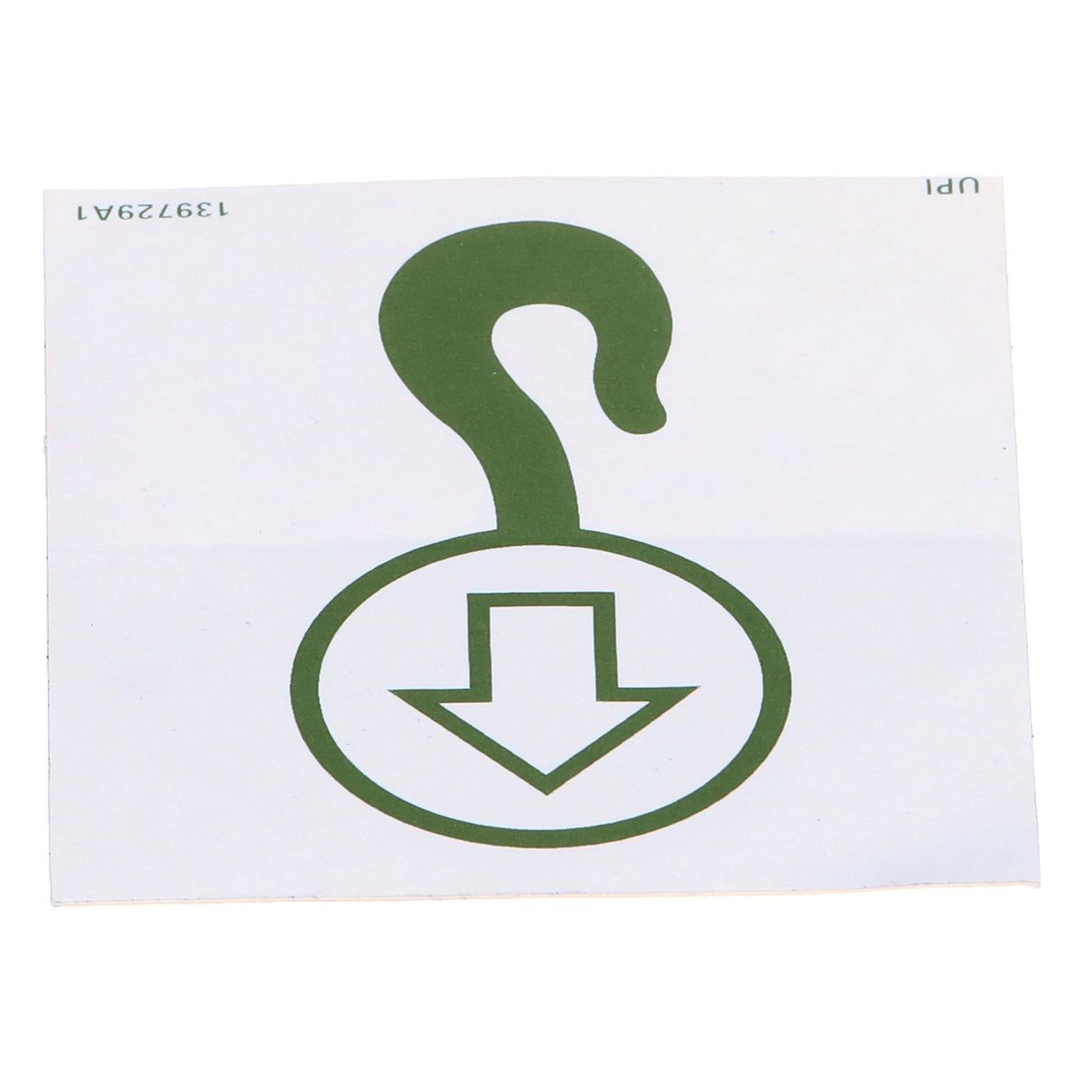 139729A1 - OEM DECAL - CASE CONSTRUCTION
