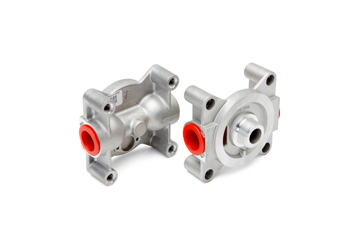 142784S - OEM FILTER HEAD - CASE CONSTRUCTION