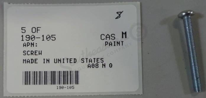 190-105 - OEM SCREW - CASE CONSTRUCTION