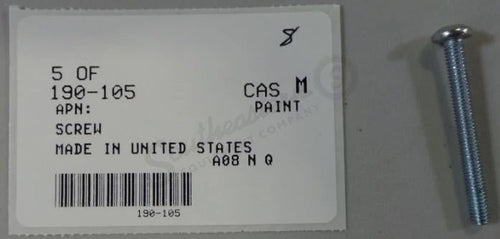 190-105 - OEM SCREW - CASE CONSTRUCTION