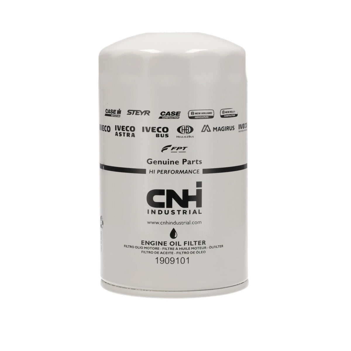 1909101 - OEM ENGINE OIL FILTER 107MM OD X 180MML - CASE CONSTRUCTION
