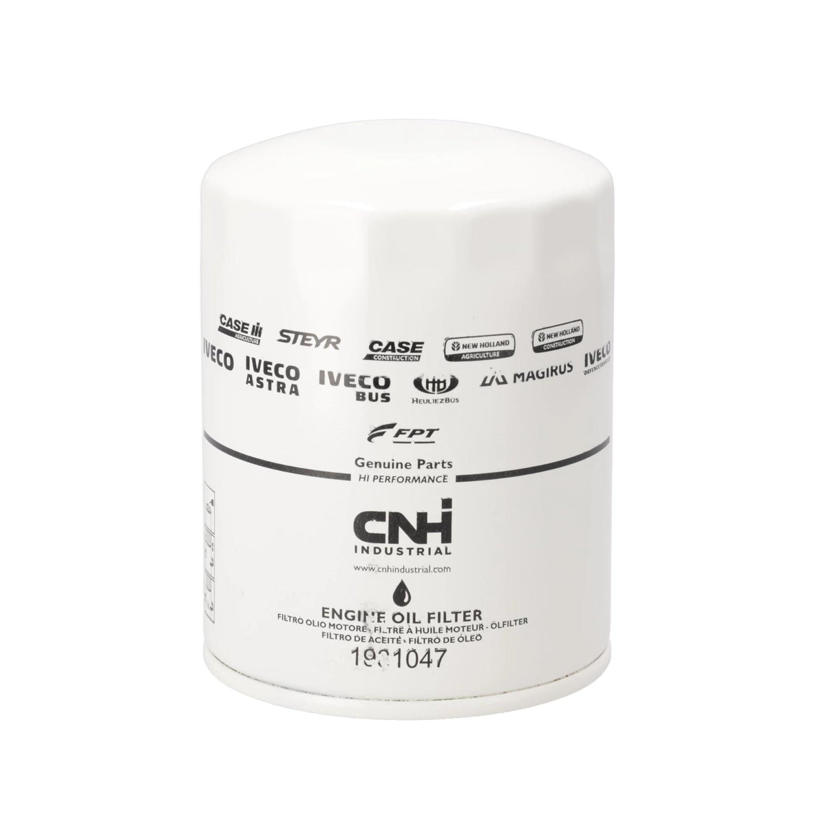 1931047 - OEM ENGINE OIL FILTER 106MM OD X 138MML - CASE CONSTRUCTION