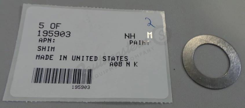 195903 - OEM SHIM - CASE CONSTRUCTION