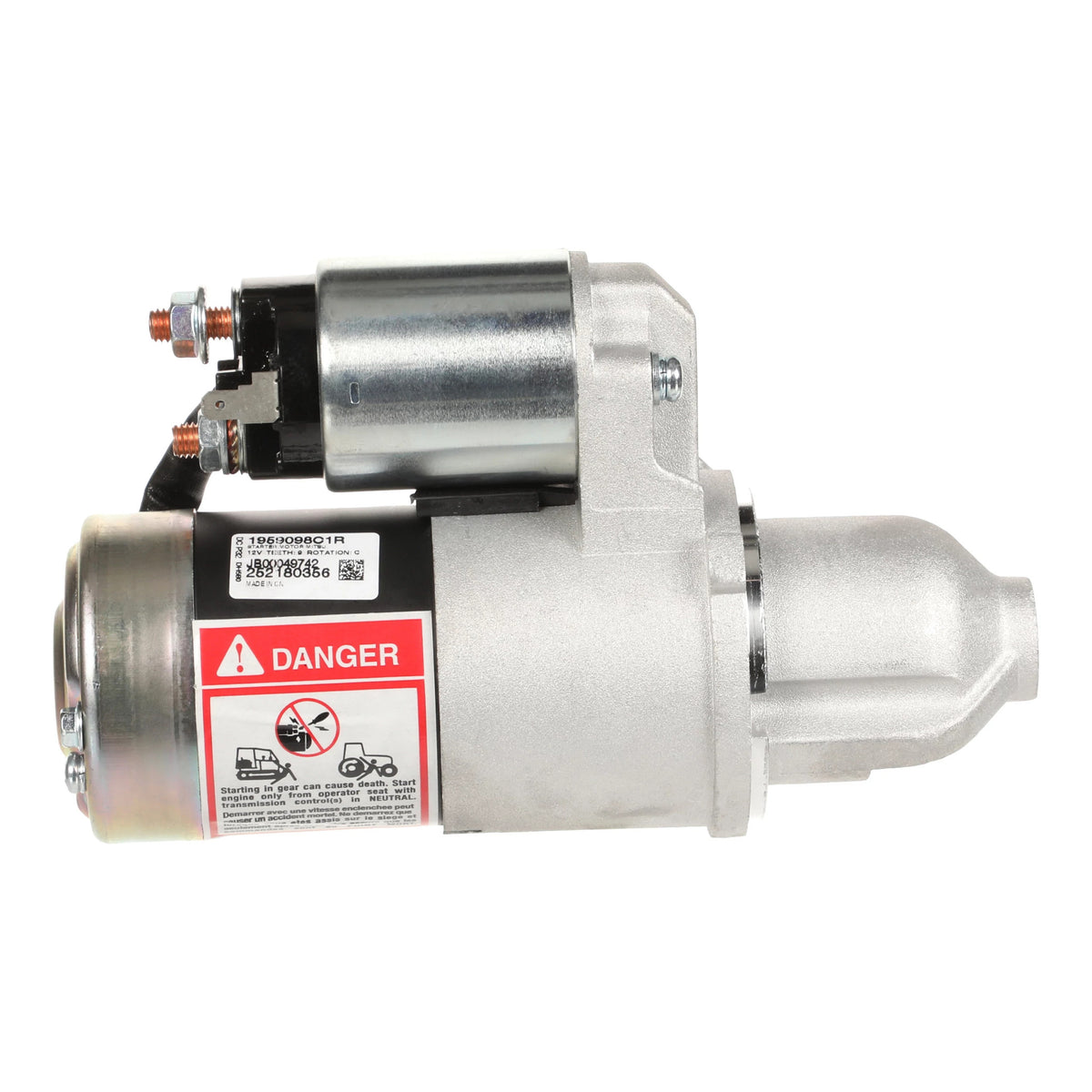 1959098C1R - OEM REMANUFACTURED STARTER - CASE CONSTRUCTION