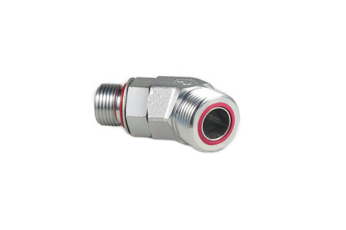 201-352 - OEM ELBOW 45 DEGREE ELBOW 1-3/16IN 12 MALE ORFS X 7/8IN 14 MALE ORB - CASE CONSTRUCTION