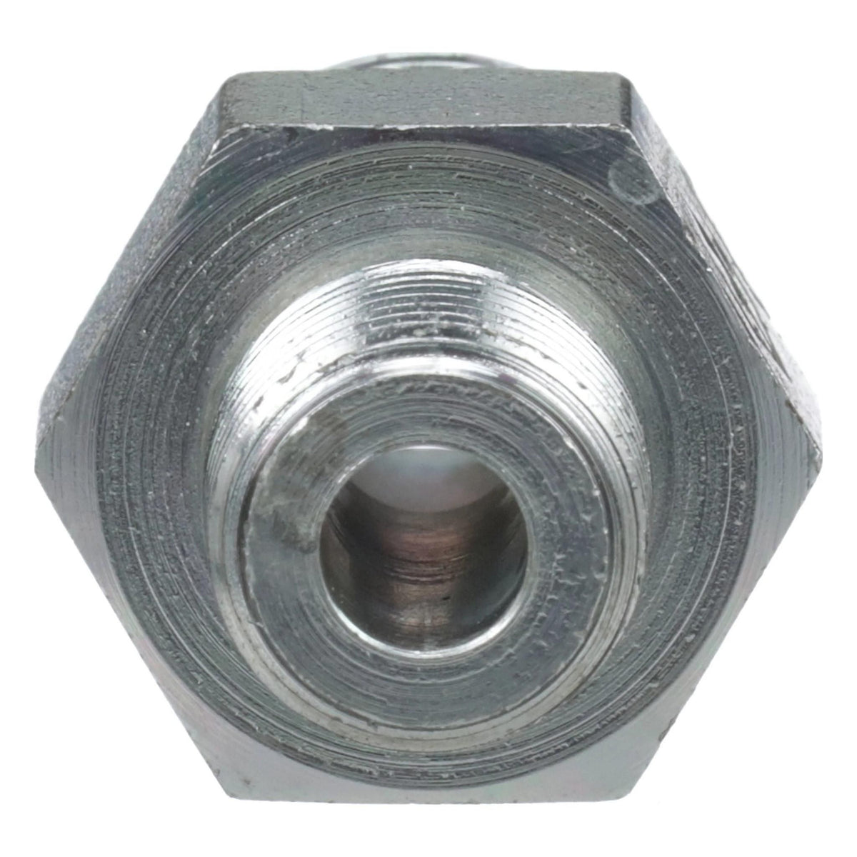 218-453 - OEM HYDRAULIC CONNECTOR 9/16IN 18 MALE X 1/8IN 27 MALE - CASE CONSTRUCTION