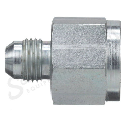 218-765 - OEM HYDRAULIC FITTING REDUCER 7/8IN-14 FEM X 9/16IN-18 MALE - CASE CONSTRUCTION