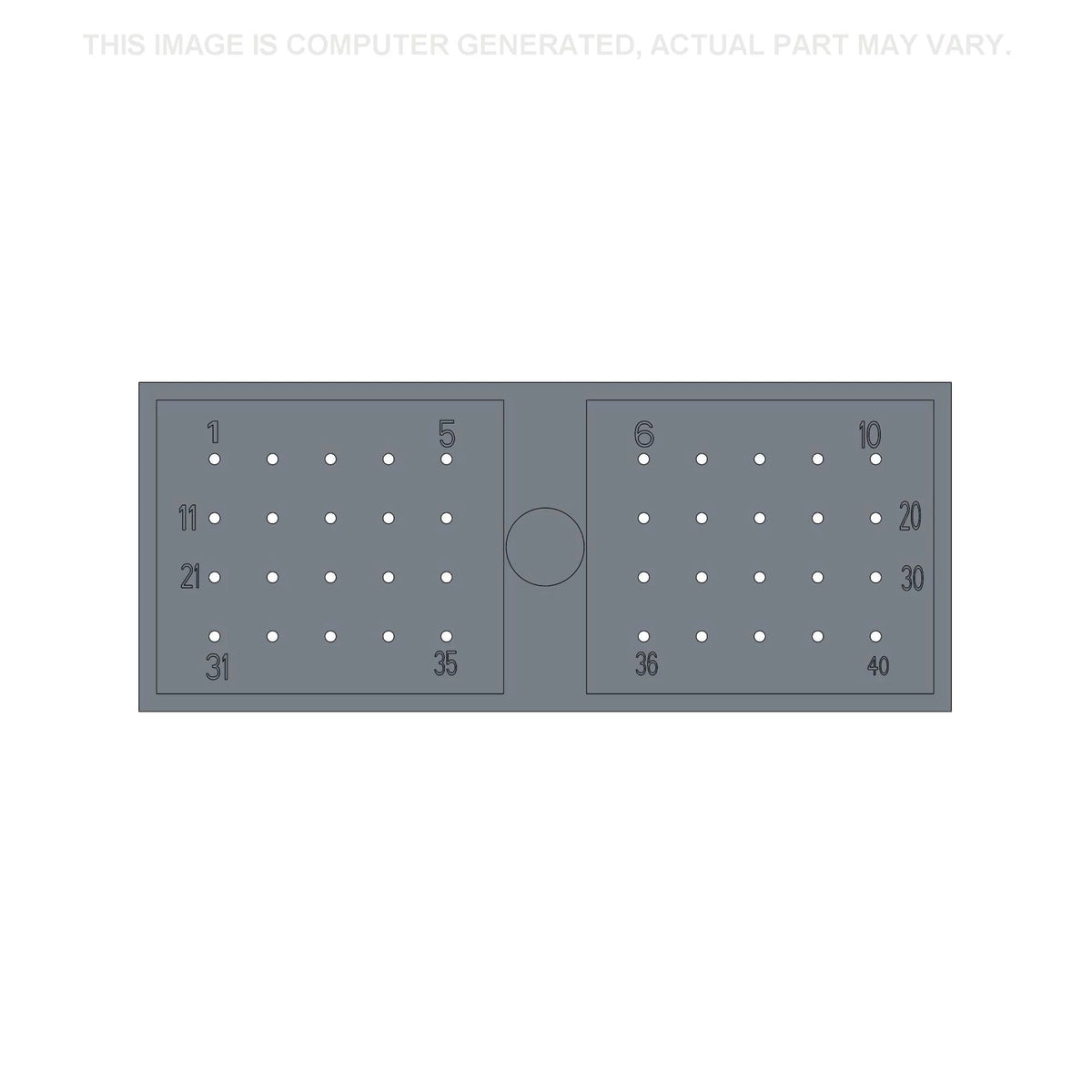 225414C1 - OEM ELEC CONNECTOR - CASE CONSTRUCTION