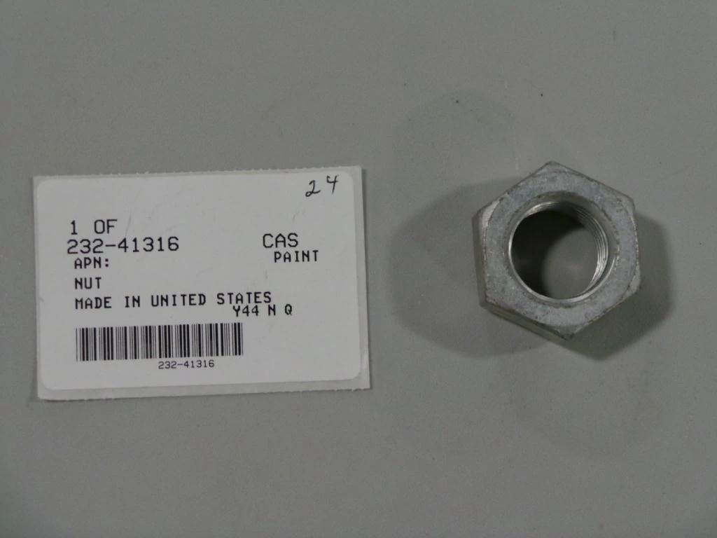 232-41316 - OEM NUT - CASE CONSTRUCTION