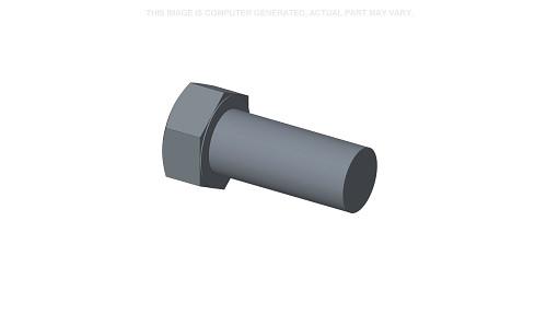 280410 - OEM HEX BOLT GRADE 8 FULL THREAD 7/16"-14 X 1" - CASE CONSTRUCTION