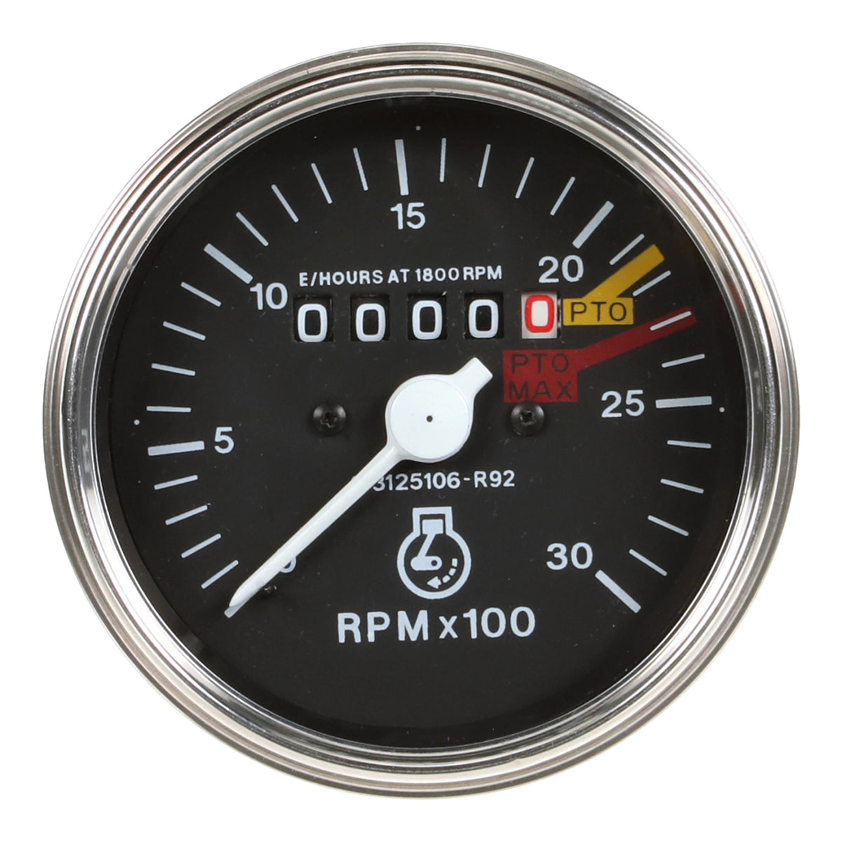 3125106R92 - OEM TACHOMETER - CASE CONSTRUCTION