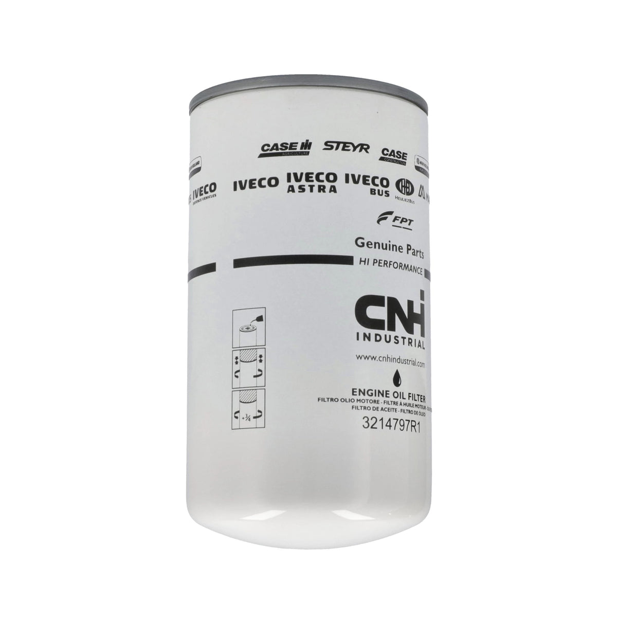 3214797R1 - OEM ENGINE OIL FILTER - CASE CONSTRUCTION
