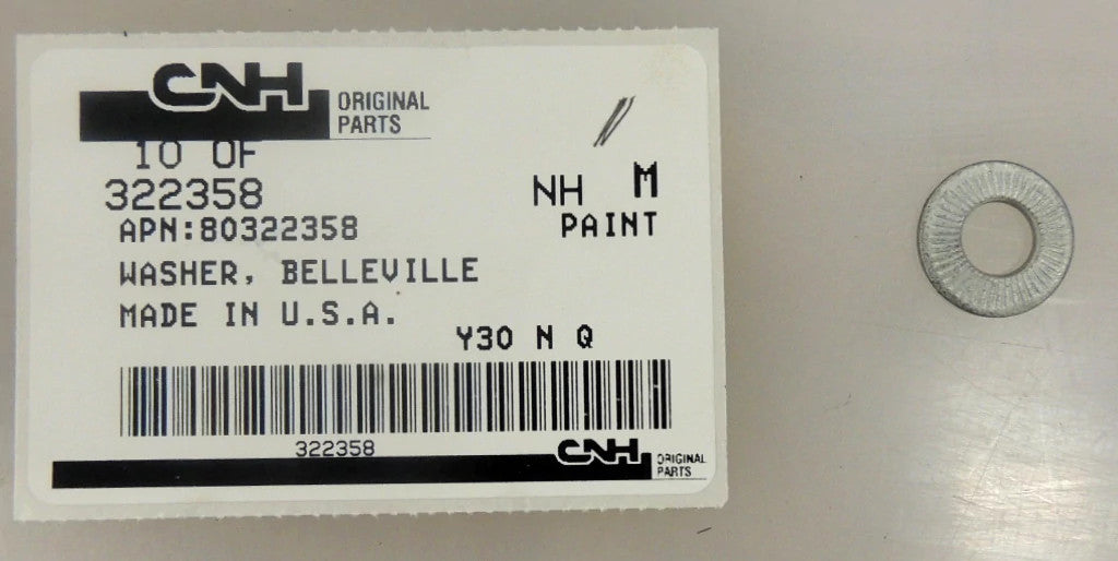 322358 - OEM BELLEVILLE WASHER - CASE CONSTRUCTION