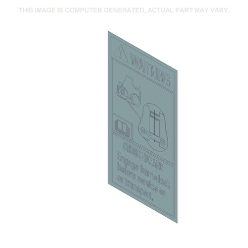 329047A1 - OEM DECAL WARNING - CASE CONSTRUCTION
