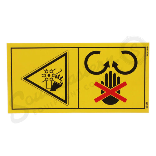 332511A1 - OEM CAUTION DECAL FAN HAZARD - CASE CONSTRUCTION