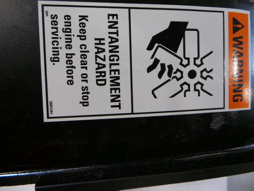 332512A1 - OEM FAN WARNING DECAL - CASE CONSTRUCTION