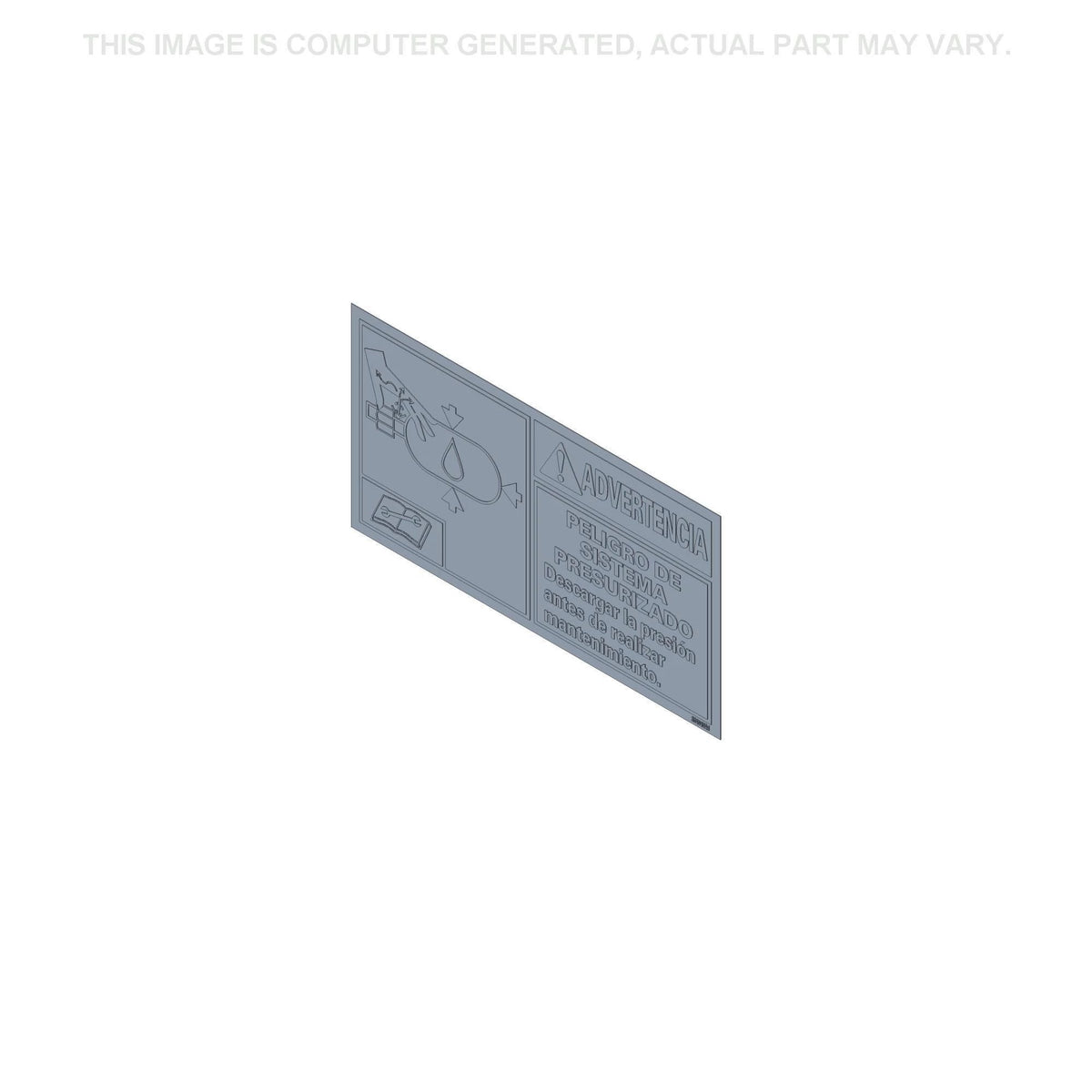 334015A1 - OEM DECAL WARNING - CASE CONSTRUCTION
