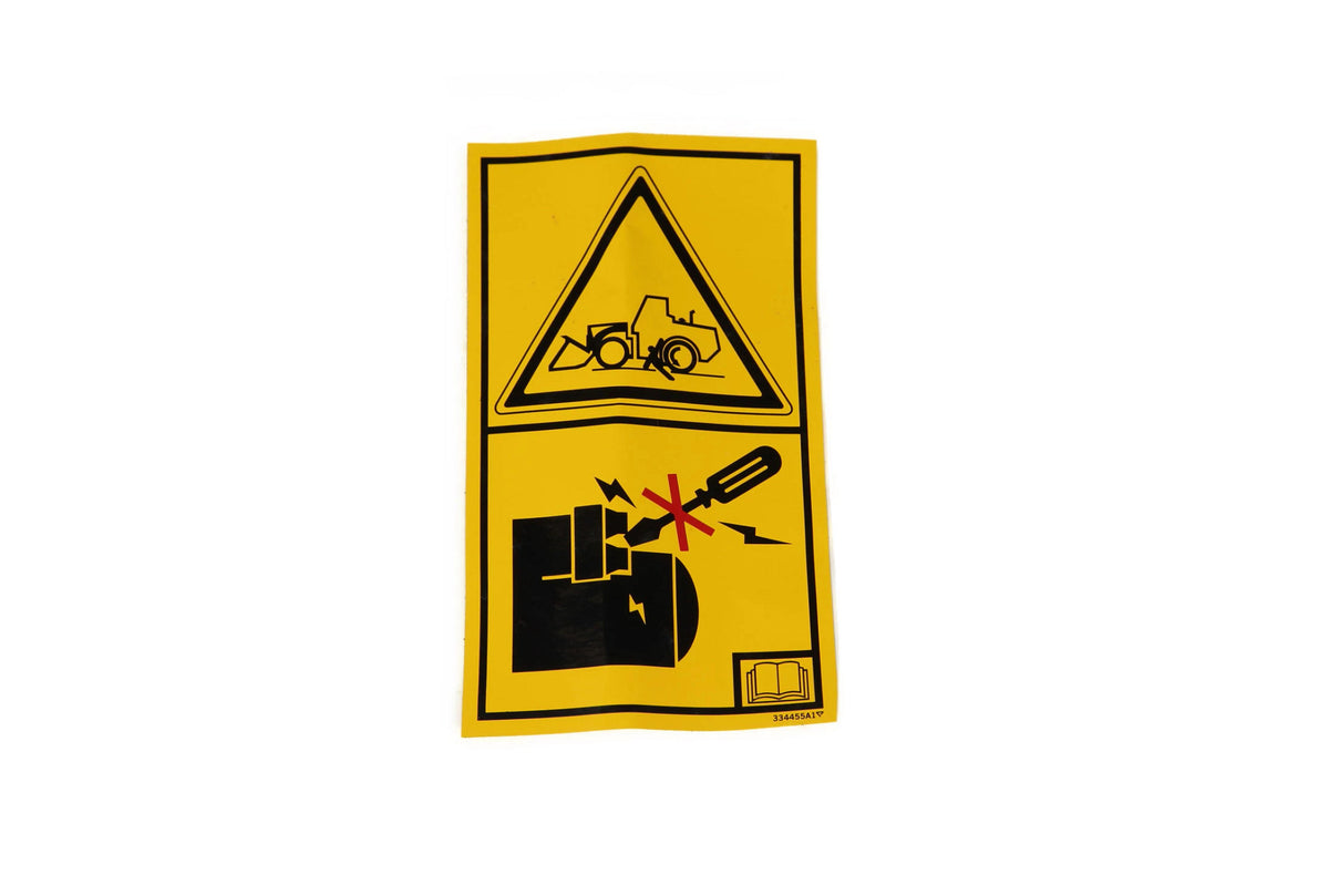 334455A1 - OEM DECAL - CASE CONSTRUCTION