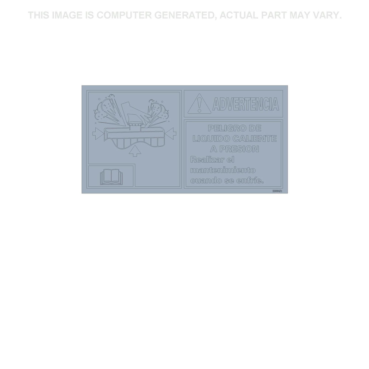 334664A1 - OEM DECAL WARNING - CASE CONSTRUCTION