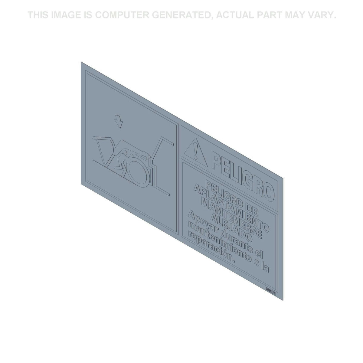334677A1 - OEM DECAL DANGER - CASE CONSTRUCTION