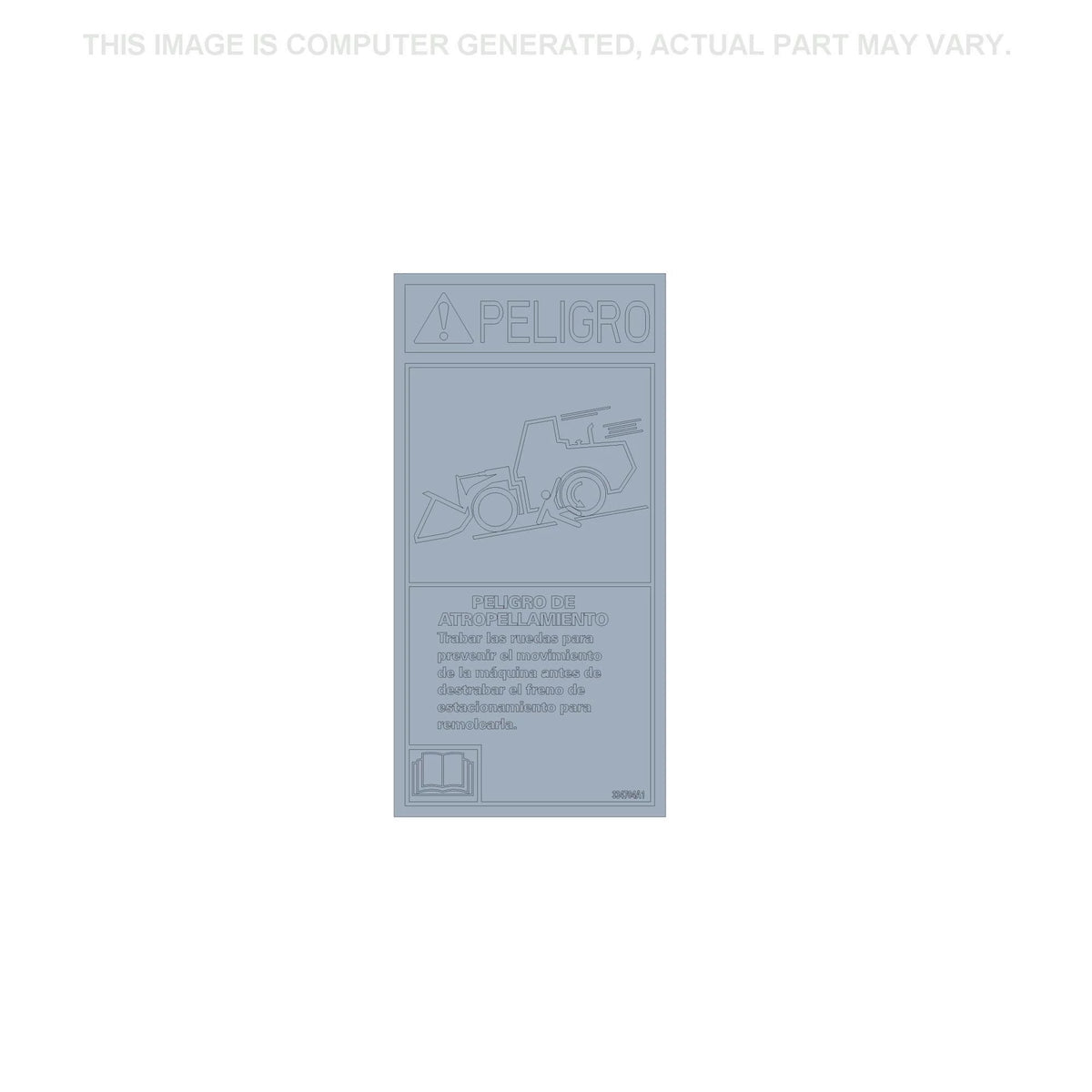 334704A1 - OEM DECAL DANGER - CASE CONSTRUCTION