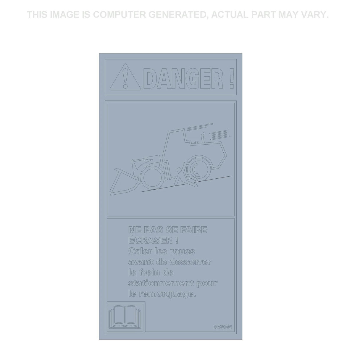 334706A1 - OEM DECAL DANGER - CASE CONSTRUCTION