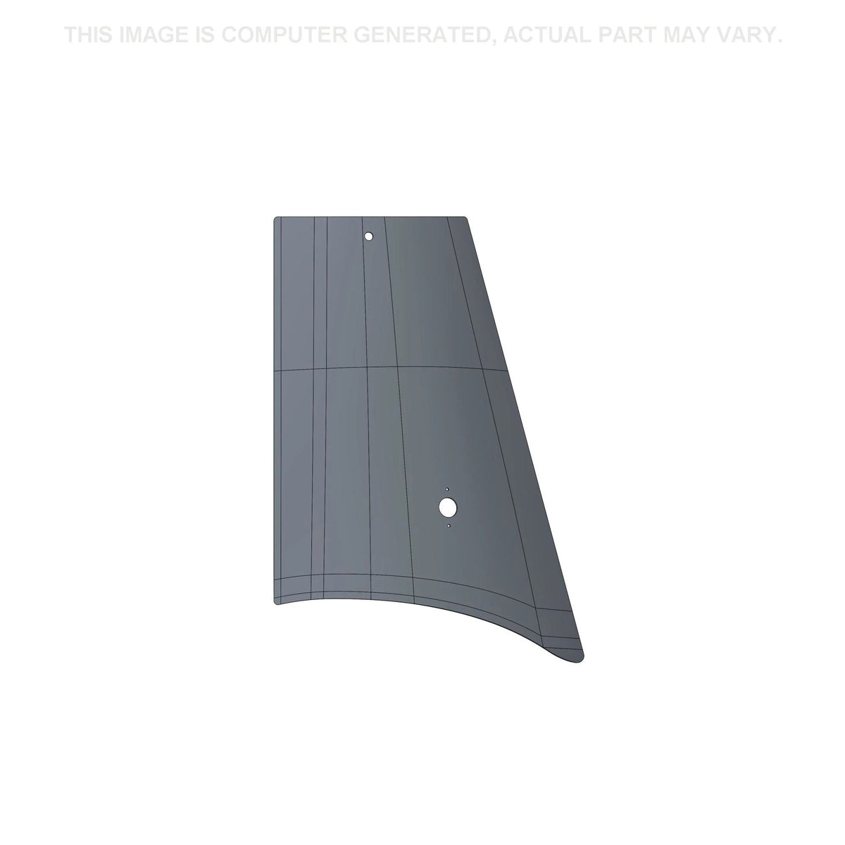 338424A1 - OEM CAB GLASS LEFT REAR QUARTER CURVED - CASE CONSTRUCTION