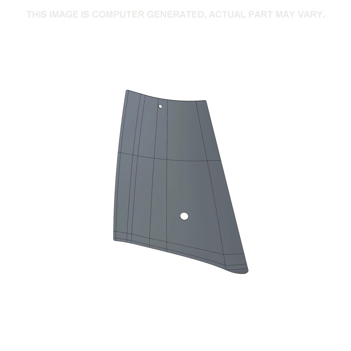 338424A1 - OEM CAB GLASS LEFT REAR QUARTER CURVED - CASE CONSTRUCTION