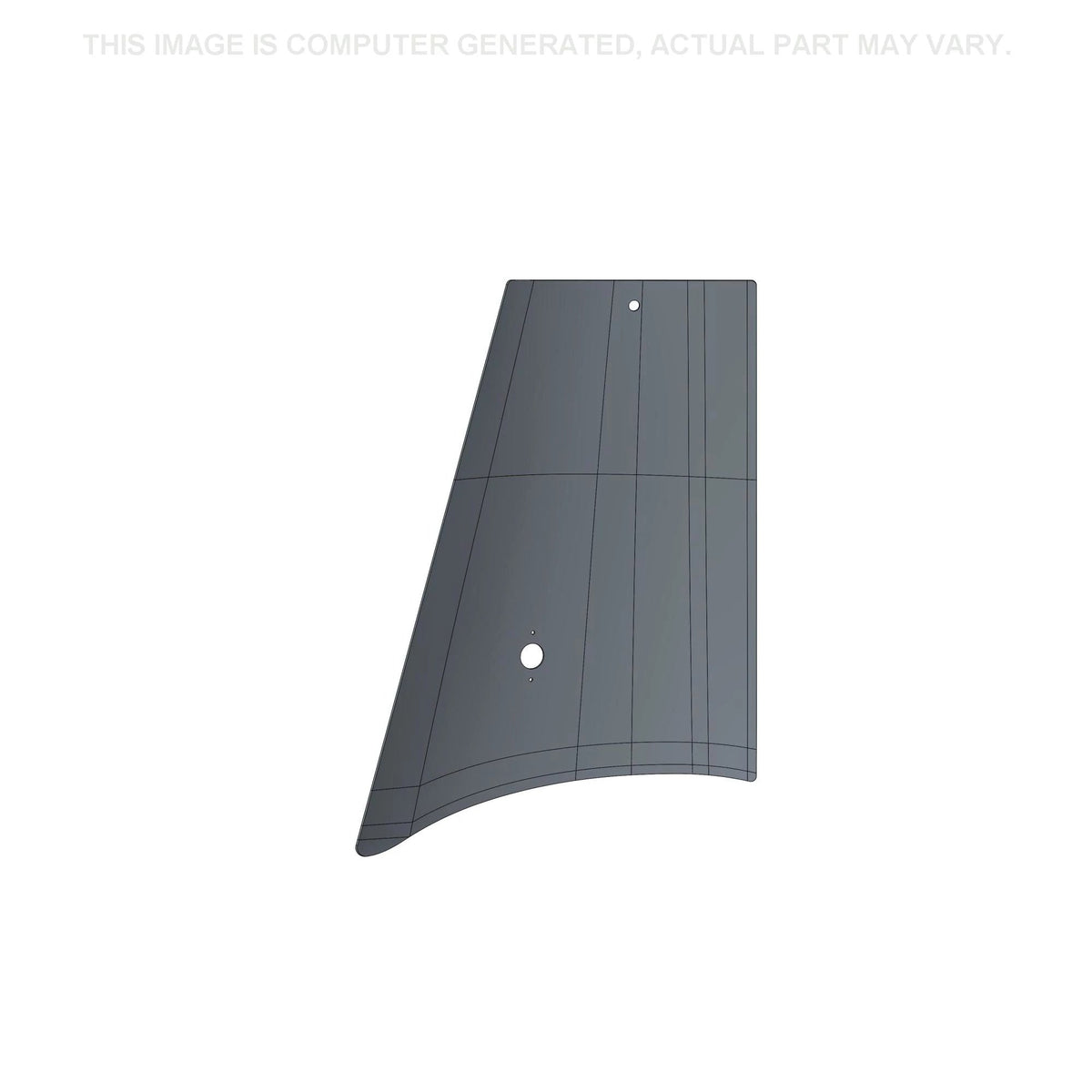 338424A1 - OEM CAB GLASS LEFT REAR QUARTER CURVED - CASE CONSTRUCTION