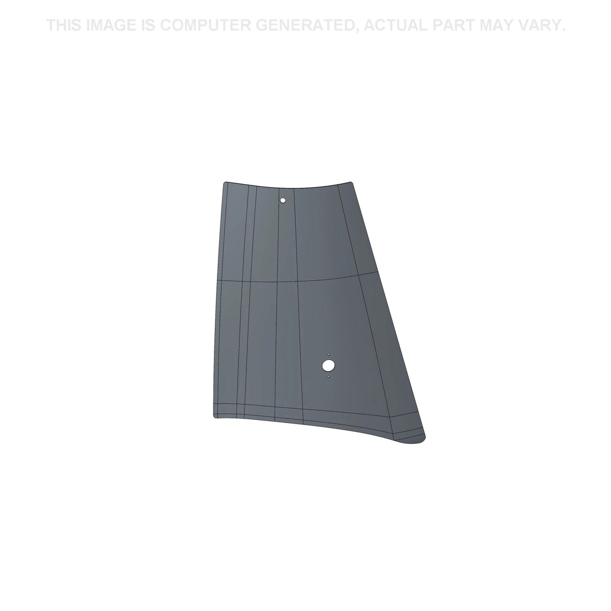 338424A1 - OEM CAB GLASS LEFT REAR QUARTER CURVED - CASE CONSTRUCTION