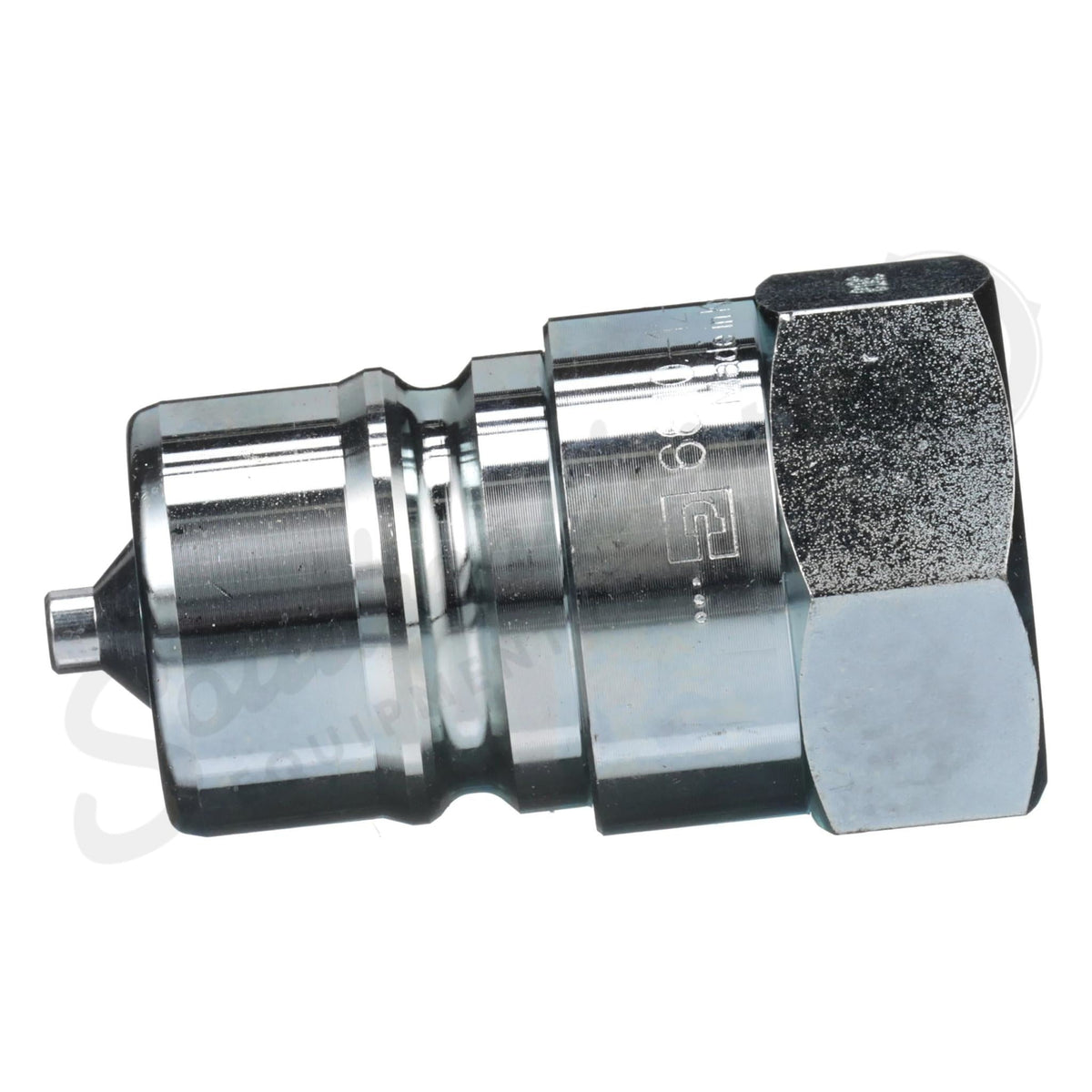 347755A1 - OEM HYDRAULIC QUICK COUPLER NIPPLE 3/4IN BODY X 1 1/16-12 OR - CASE CONSTRUCTION