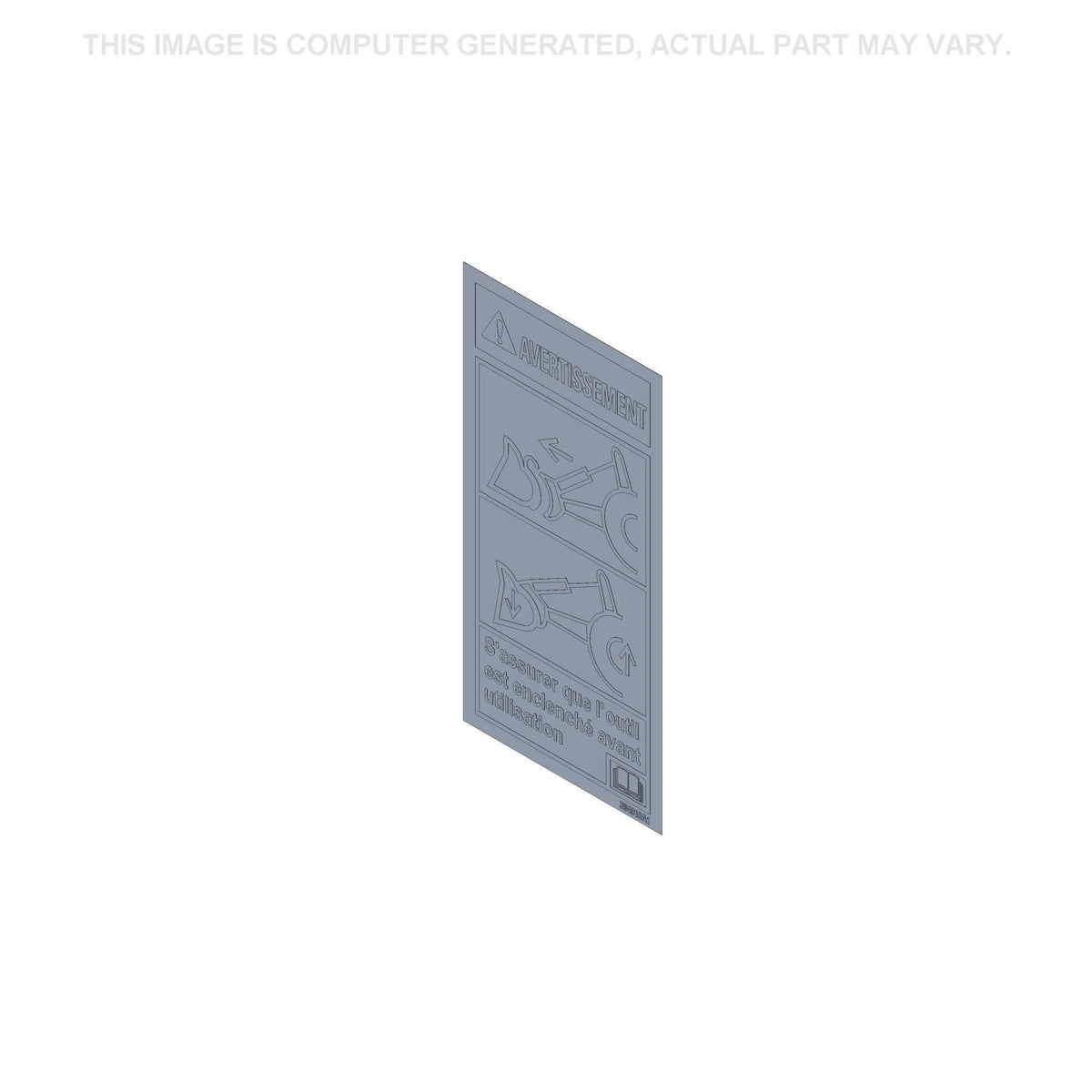 364919A1 - OEM DECAL WARNING - CASE CONSTRUCTION