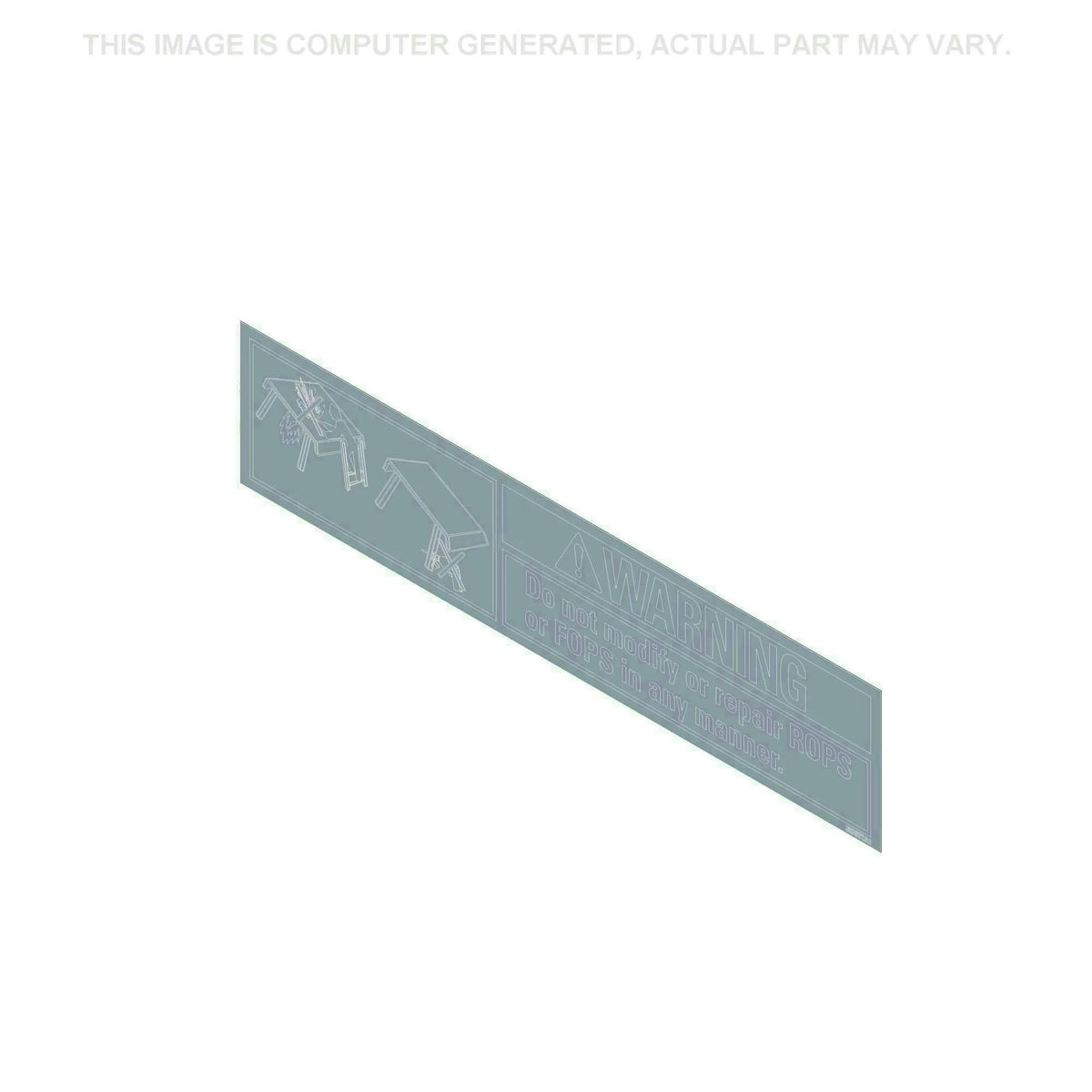 383972A1 - OEM DECAL WARNING - CASE CONSTRUCTION