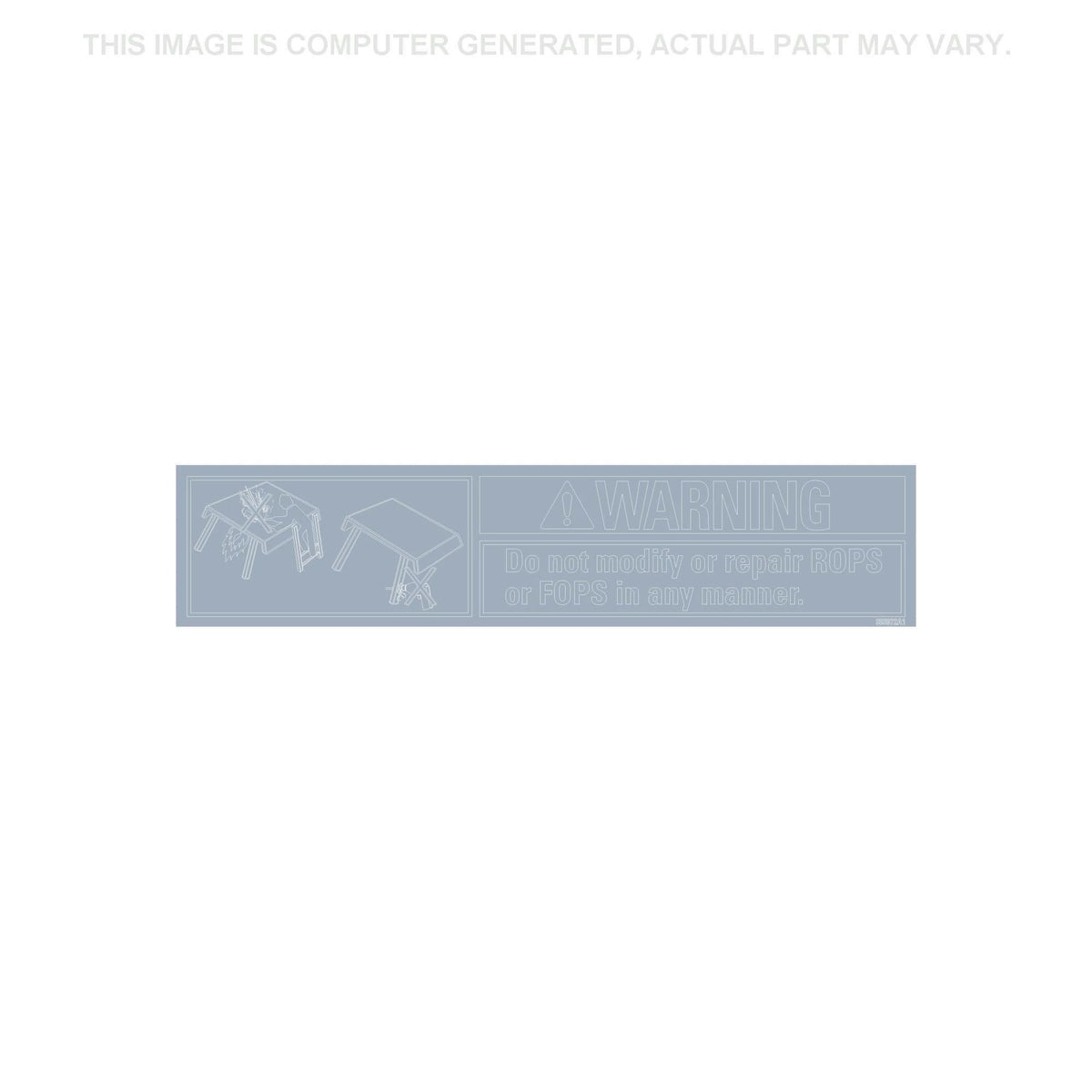 383972A1 - OEM DECAL WARNING - CASE CONSTRUCTION