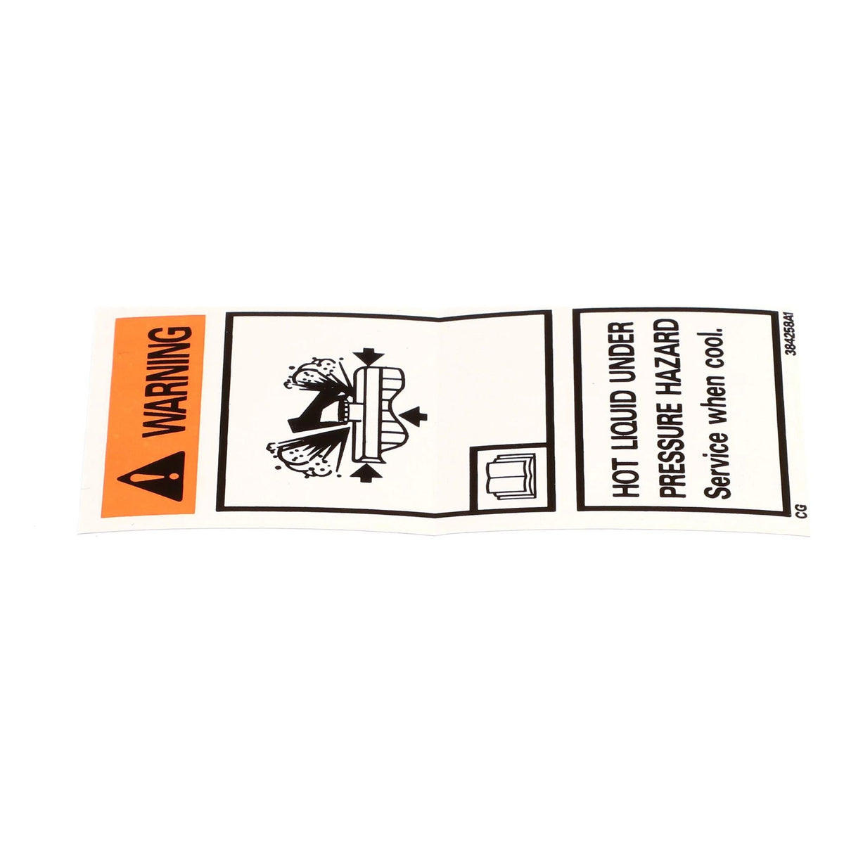 384258A1 - OEM WARNING DECAL - CASE CONSTRUCTION