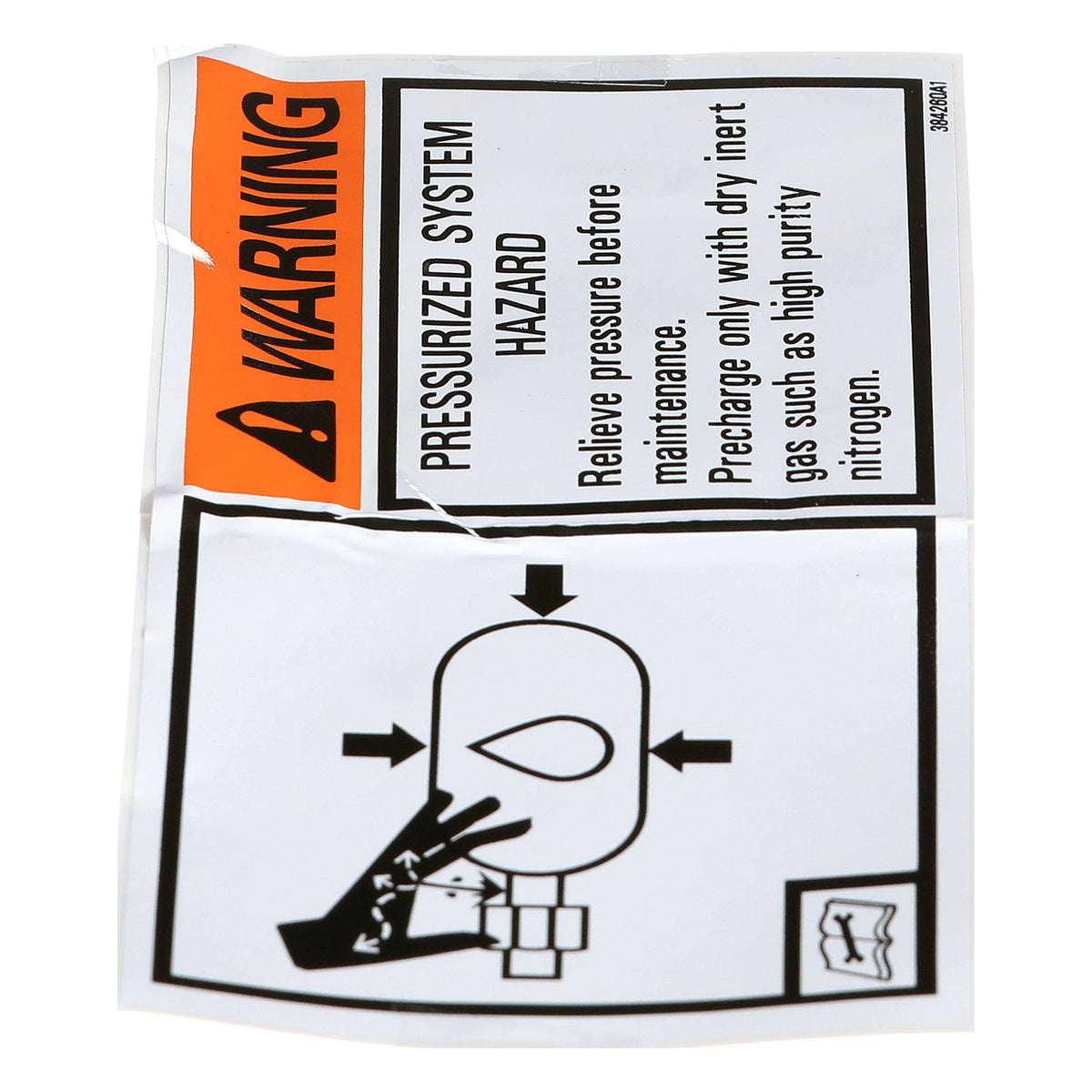 384260A1 - OEM DECAL WARNING - CASE CONSTRUCTION