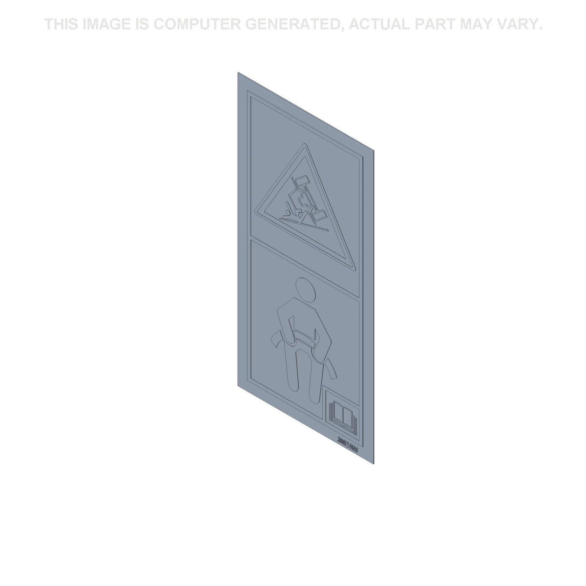 386241A1 - OEM DECAL WARNING - CASE CONSTRUCTION