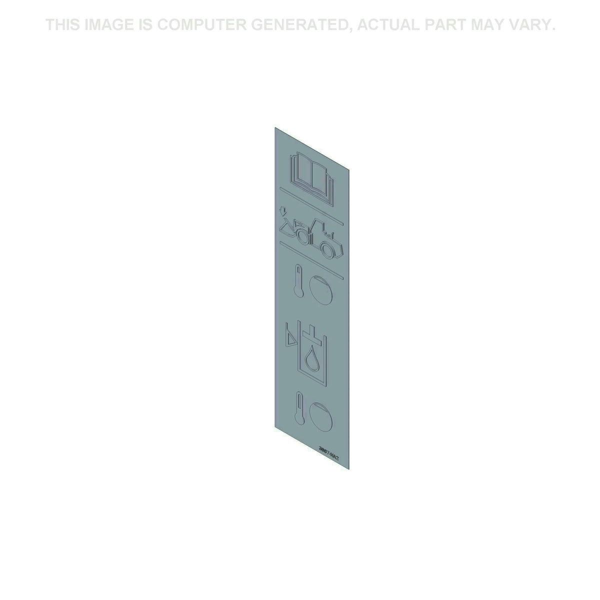 386741A2 - OEM DECAL - CASE CONSTRUCTION