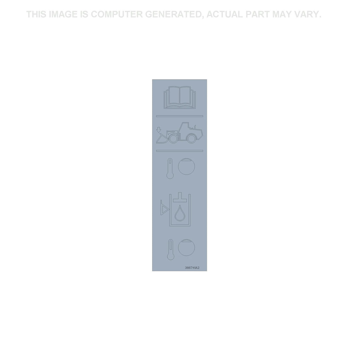 386741A2 - OEM DECAL - CASE CONSTRUCTION