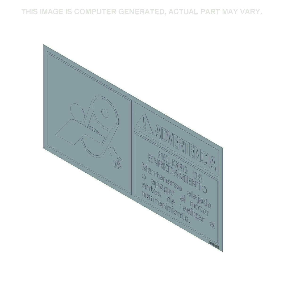 388158A1 - OEM DECAL - CASE CONSTRUCTION