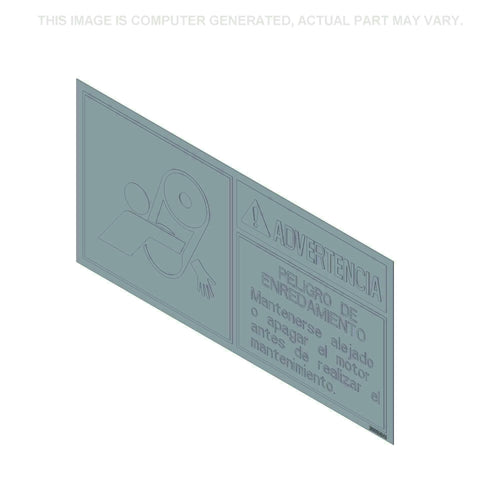 388158A1 - OEM DECAL - CASE CONSTRUCTION