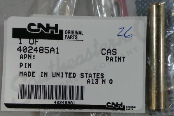 402485A1 - OEM FEEDER CLUTCH RETAINING PIN 25MM OD X 129MML - CASE CONSTRUCTION